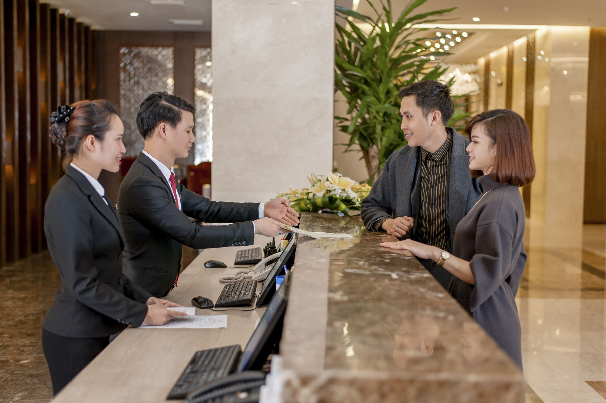 Muong Thanh Grand Lao Cai Hotel Dış mekan fotoğraf